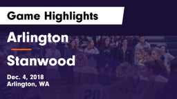Arlington  vs Stanwood  Game Highlights - Dec. 4, 2018