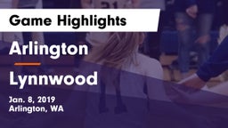 Arlington  vs Lynnwood  Game Highlights - Jan. 8, 2019