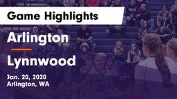 Arlington  vs Lynnwood  Game Highlights - Jan. 20, 2020