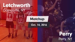 Matchup: Letchworth High vs. Perry  2016
