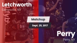 Matchup: Letchworth High vs. Perry  2017