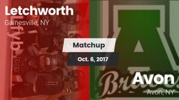 Matchup: Letchworth High vs. Avon  2017