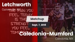Matchup: Letchworth High vs. Caledonia-Mumford 2018