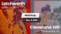 Matchup: Letchworth High vs. Cleveland Hill  2018