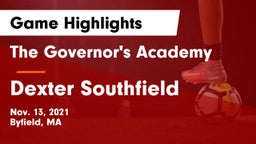 The Governor's Academy  vs Dexter Southfield  Game Highlights - Nov. 13, 2021