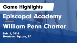 Episcopal Academy vs William Penn Charter Game Highlights - Feb. 6, 2018