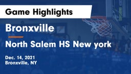 Bronxville  vs North Salem HS New york Game Highlights - Dec. 14, 2021