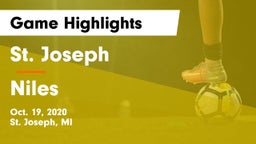 St. Joseph  vs Niles  Game Highlights - Oct. 19, 2020