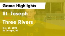 St. Joseph  vs Three Rivers  Game Highlights - Oct. 22, 2020