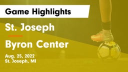 St. Joseph  vs Byron Center  Game Highlights - Aug. 25, 2022