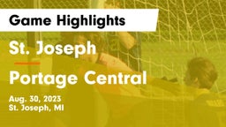 St. Joseph  vs Portage Central  Game Highlights - Aug. 30, 2023
