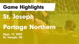 St. Joseph  vs Portage Northern  Game Highlights - Sept. 19, 2023