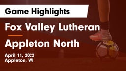 Fox Valley Lutheran  vs Appleton North  Game Highlights - April 11, 2022