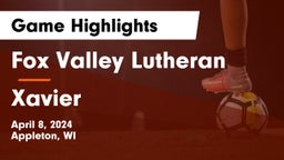 Fox Valley Lutheran  vs Xavier  Game Highlights - April 8, 2024