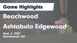 Beachwood  vs Ashtabula Edgewood Game Highlights - Sept. 6, 2022