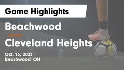 Beachwood  vs Cleveland Heights  Game Highlights - Oct. 13, 2022
