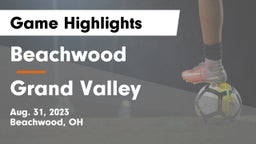 Beachwood  vs Grand Valley  Game Highlights - Aug. 31, 2023