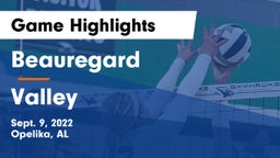 Beauregard  vs Valley   Game Highlights - Sept. 9, 2022