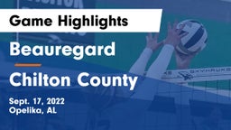 Beauregard  vs Chilton County  Game Highlights - Sept. 17, 2022