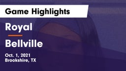 Royal  vs Bellville  Game Highlights - Oct. 1, 2021