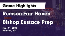 Rumson-Fair Haven  vs Bishop Eustace Prep  Game Highlights - Jan. 11, 2020