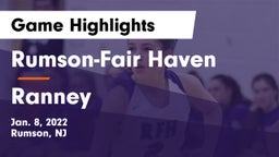 Rumson-Fair Haven  vs Ranney  Game Highlights - Jan. 8, 2022