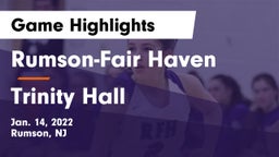 Rumson-Fair Haven  vs Trinity Hall  Game Highlights - Jan. 14, 2022