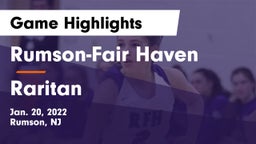 Rumson-Fair Haven  vs Raritan  Game Highlights - Jan. 20, 2022