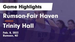 Rumson-Fair Haven  vs Trinity Hall  Game Highlights - Feb. 8, 2022