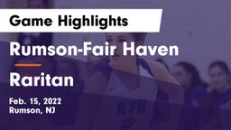 Rumson-Fair Haven  vs Raritan  Game Highlights - Feb. 15, 2022