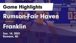 Rumson-Fair Haven  vs Franklin  Game Highlights - Jan. 14, 2023