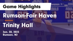 Rumson-Fair Haven  vs Trinity Hall  Game Highlights - Jan. 30, 2023