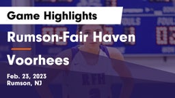 Rumson-Fair Haven  vs Voorhees  Game Highlights - Feb. 23, 2023