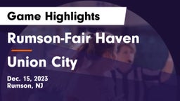 Rumson-Fair Haven  vs Union City  Game Highlights - Dec. 15, 2023