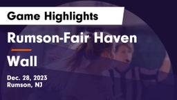 Rumson-Fair Haven  vs Wall  Game Highlights - Dec. 28, 2023