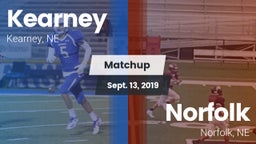 Matchup: Kearney High vs. Norfolk  2019