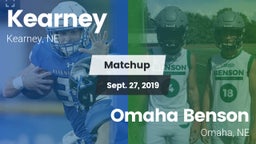 Matchup: Kearney High vs. Omaha Benson  2019