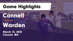 Connell  vs Warden  Game Highlights - March 15, 2022