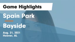 Spain Park  vs Bayside Game Highlights - Aug. 21, 2021