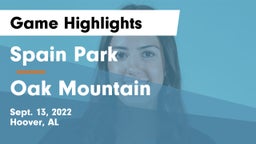 Spain Park  vs Oak Mountain Game Highlights - Sept. 13, 2022