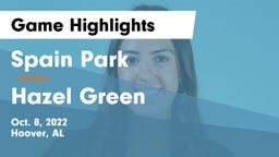 Spain Park  vs Hazel Green  Game Highlights - Oct. 8, 2022