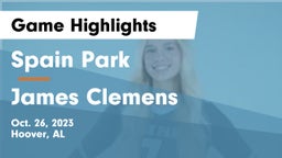 Spain Park  vs James Clemens  Game Highlights - Oct. 26, 2023