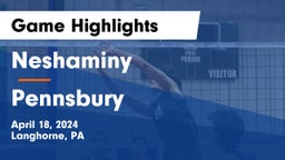 Neshaminy  vs Pennsbury  Game Highlights - April 18, 2024