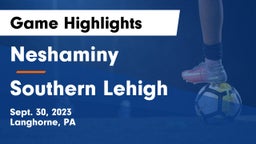 Neshaminy  vs Southern Lehigh  Game Highlights - Sept. 30, 2023