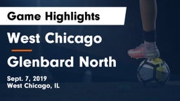West Chicago  vs Glenbard North  Game Highlights - Sept. 7, 2019
