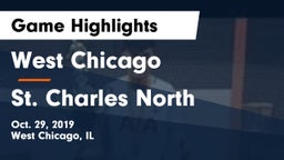 West Chicago  vs St. Charles North  Game Highlights - Oct. 29, 2019