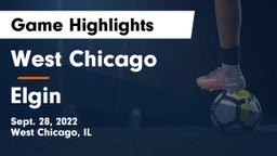 West Chicago  vs Elgin  Game Highlights - Sept. 28, 2022