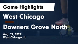 West Chicago  vs Downers Grove North  Game Highlights - Aug. 29, 2023