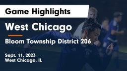West Chicago  vs Bloom Township  District 206 Game Highlights - Sept. 11, 2023