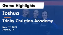 Joshua  vs Trinity Christian Academy Game Highlights - Nov. 12, 2021